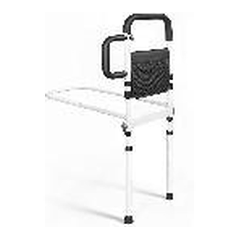 Bed rails for elderly, 400# support, ASTM-Certified, Height adjustable