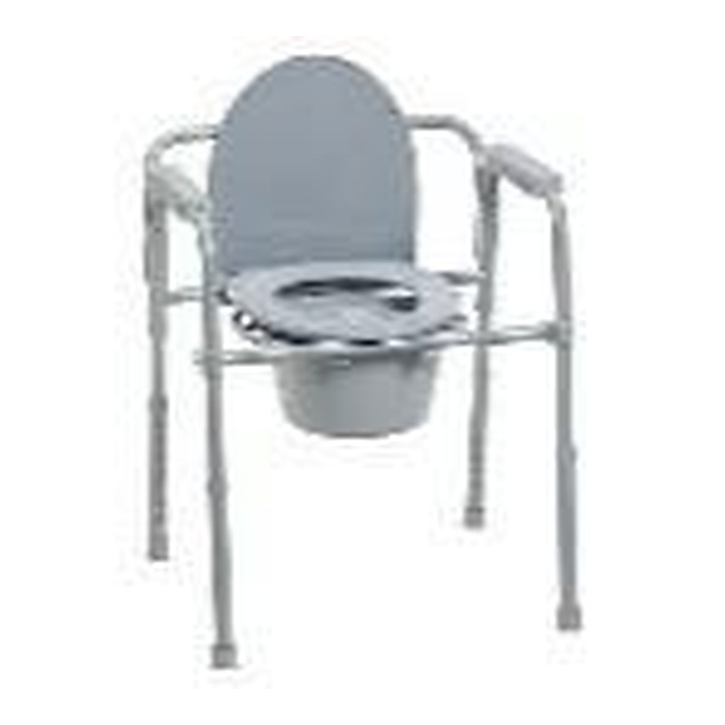 Drive medical portable folding toilet