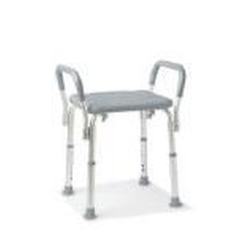Medline bath chair with arms and without back