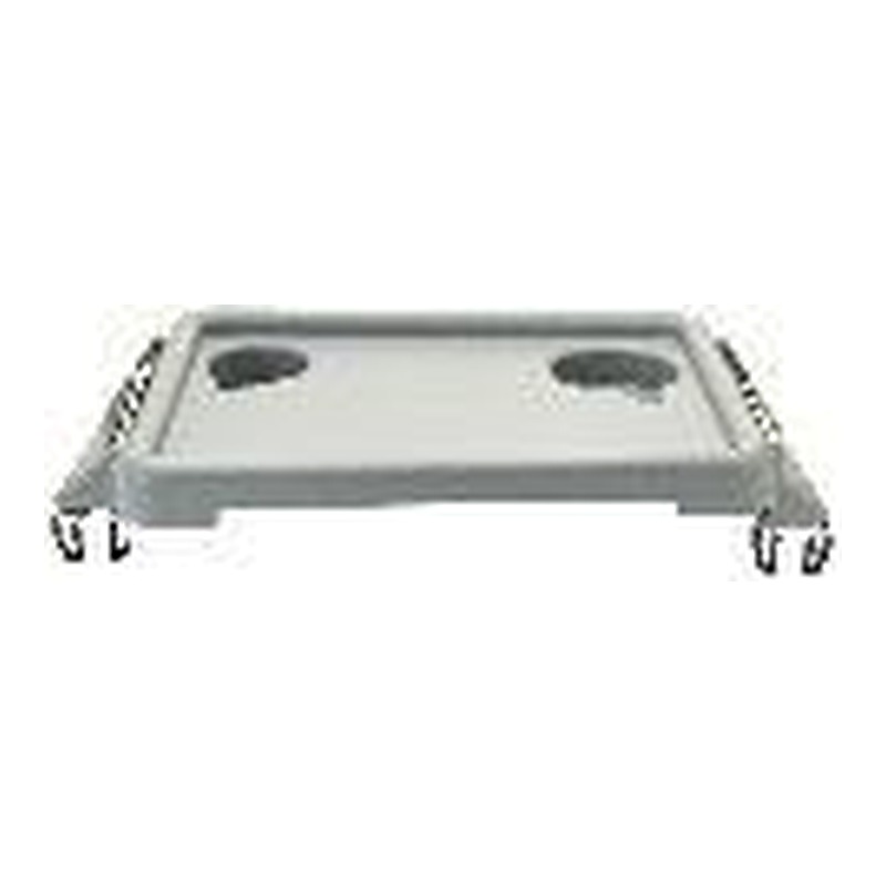 Lumex folding walker tray with cup holders, Clip-on walker accessory