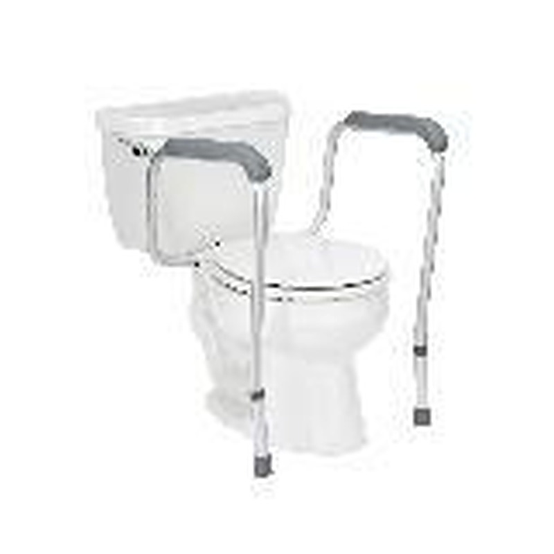 Medline toilet safety rails, Adjustable height, 250#